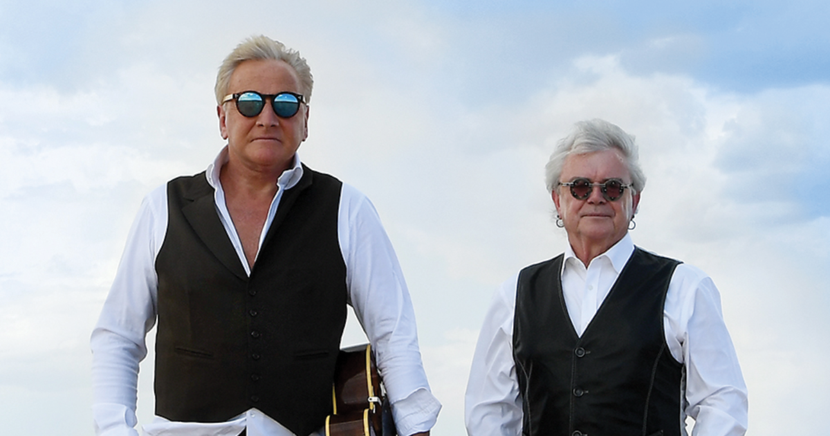 Air Supply performing at Epcot Garden Rocks 50th Anniversary.