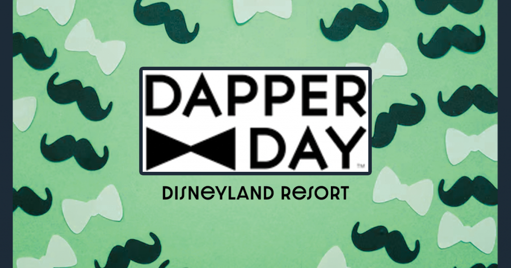 Guests dressed in vintage fashion at Dapper Day, Disneyland.