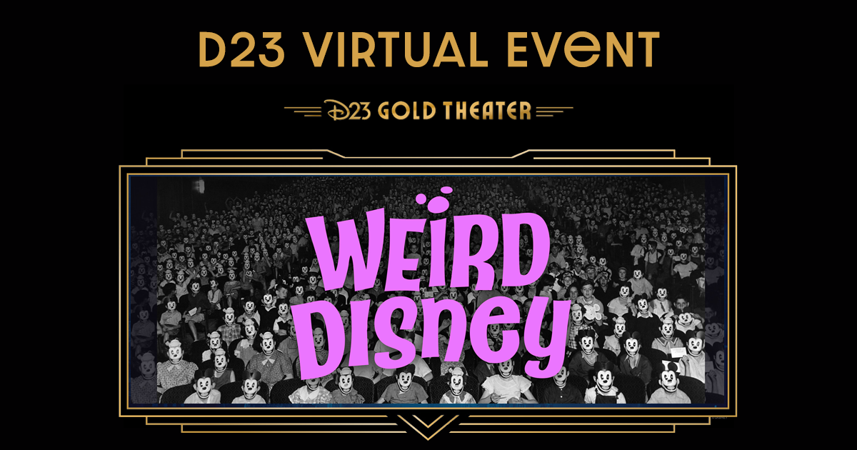The Walt Disney Archives presents the Weird Disney exhibition.