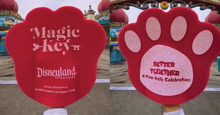 Magic Key paw shaped foam giveaway item.
