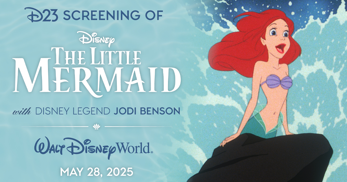 D23’s Little Mermaid Screening with Jodi Benson